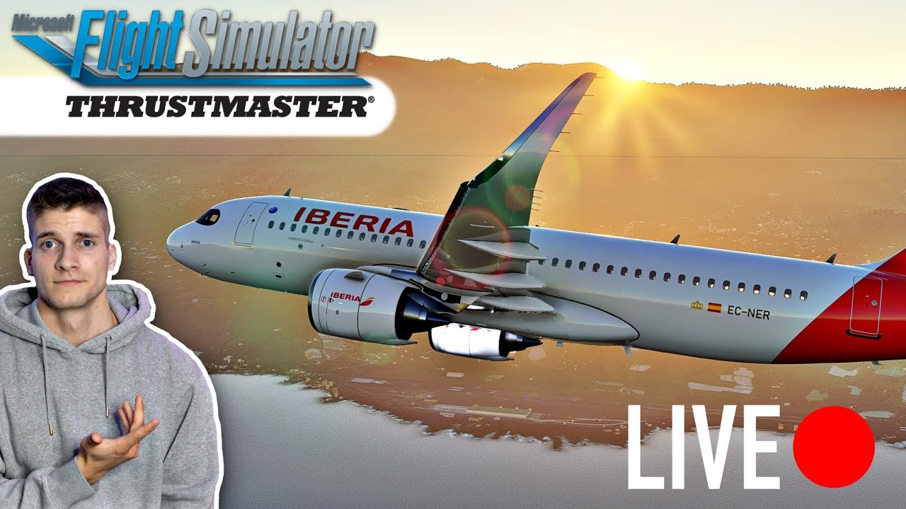 Wir fliegen nach La Palma! Microsoft Flight Simulator LIVE mit