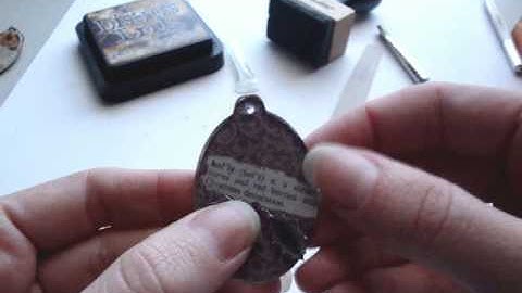 Fragment Charm Collage Tutorial for Papercraft Star