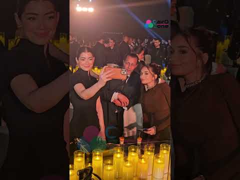 شوف رد فعل هشام جمال لما معجب طلب صورة مع ليلي و ملك احمد زاهر