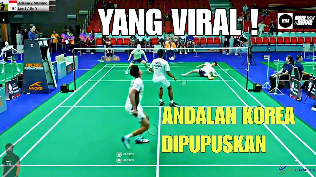 VIRAL ! Racikan Baru PELATNAS PBSI Aderya / Daniel HEMPASKAN JUARA THAILAND MASTER dari KORSEL
