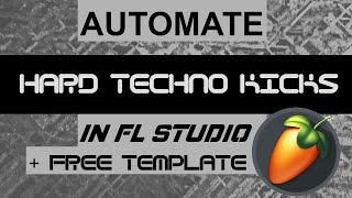 How to Make HARD Techno Kicks in FL STUDIO + FREE Template ❤️ [Techno Love] 😍 Only free plugins used