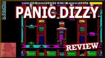 Panic Dizzy - on the ZX Spectrum 48K !! with Commentary
