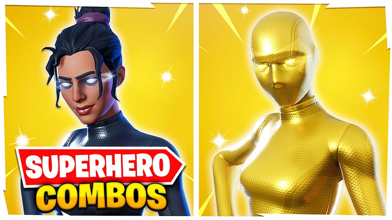 5 NEW TRYHARD SUPERHERO SKIN COMBOS IN FORTNITE! (Pros ONLY Use These ...