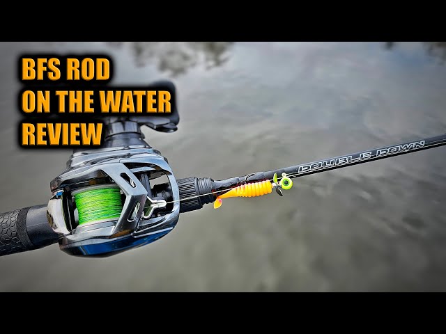 Jenko Fishing Double Down BFS Rod On the Water Review Daiwa Alphas Air TW 