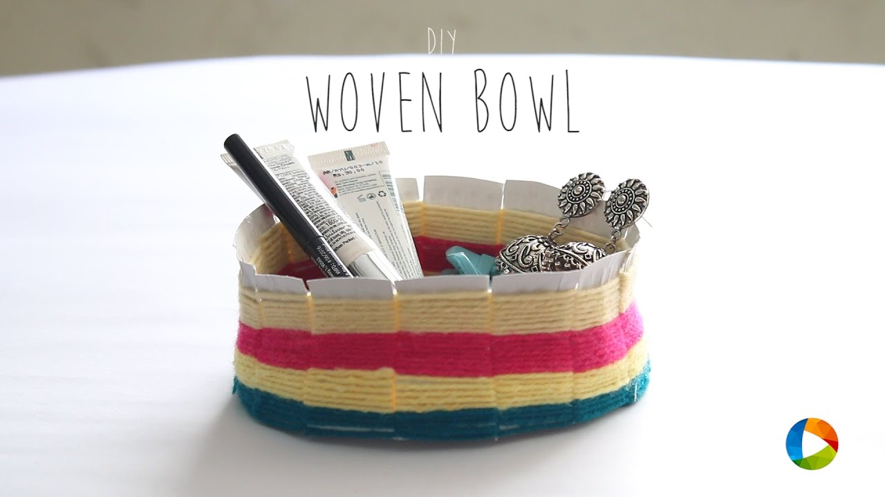 DIY Woven Bowl YouTube