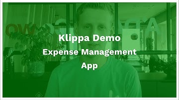 Klippa Demo - Expense Management App