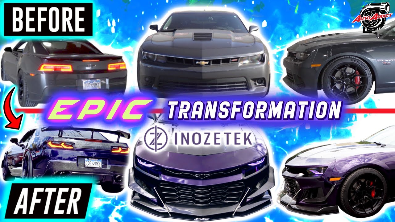2014 Chevy Camaro SS Gets A Full Makeover | Inozetek Midnight Purple |