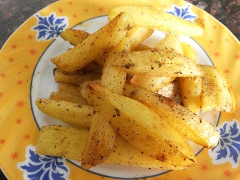 healthy-potato-finger-fries-for-kids-and-toddlers-|-crispy-potato-wedges-recipe