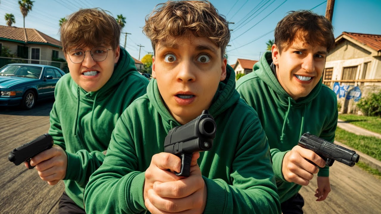 24H JAKO GANGSTERZY z JACOBEM I KEBCIEM!