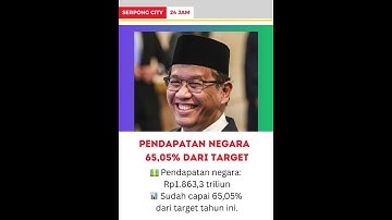 PURBAYA LAPOR APBN DEFISIT RP371,5 TRILIUN