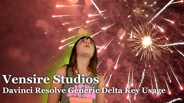 Davinci Resolve Generic Delta Key Usage