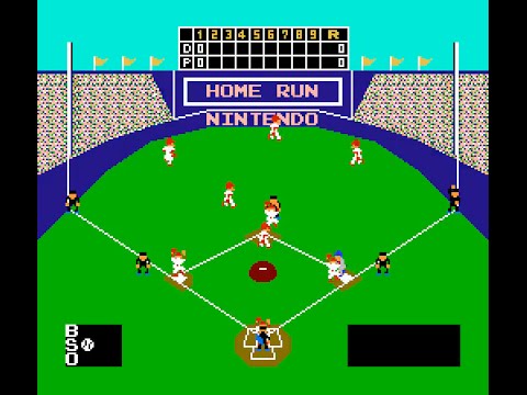 [Dendy/NES] Baseball [Полное прохождение / Longplay]