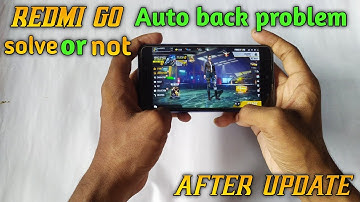 How to Redmi go Free Fire auto back problem solve || Redmi go auto back problem solve after update