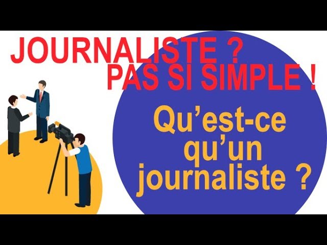 Qu Est Ce Qu Un Journaliste Journaliste Pas Si Simple Youtube Qu Est Ce Qu Un Journaliste Journaliste Pas Si Simple Youtube