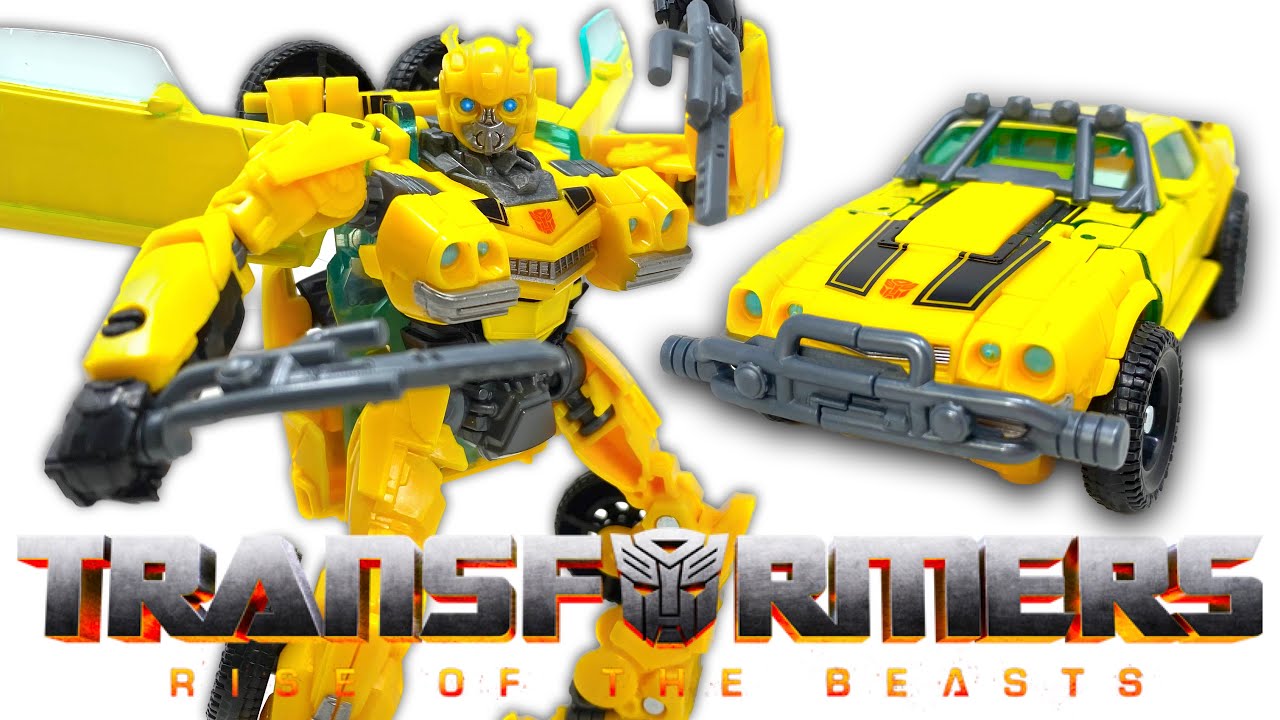 Transformers RISE OF THE BEASTS Deluxe Class BUMBLEBEE Review - YouTube