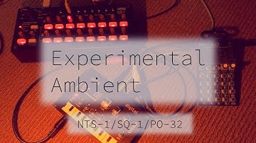 experimental ambient music - KORG SQ-1/NTS-1 + Pocket Operator PO-32