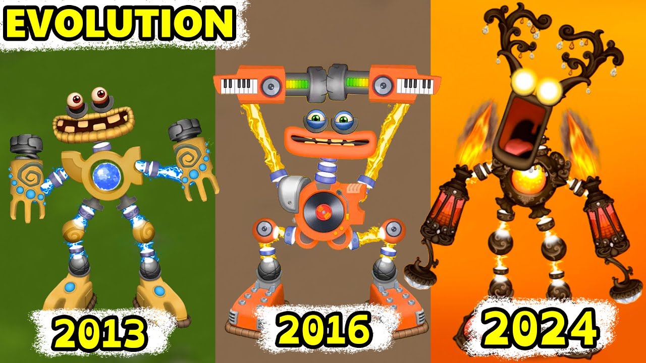All Wubbox Evolution (My Singing Monsters)