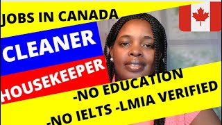 House keeper and cleaner jobs in Canada