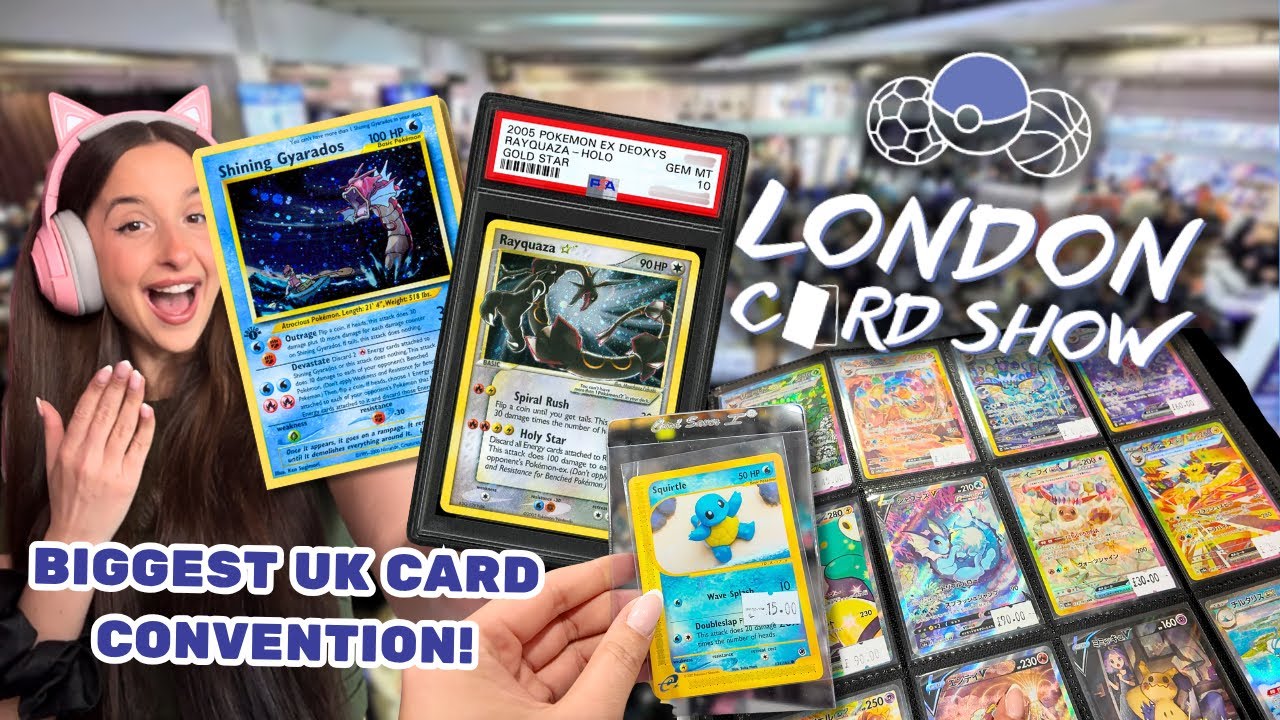 BUYER POV: The London Card Show! #pokemon #pokemoncards