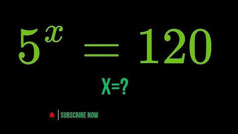 A Nice Exponential Olympiad Math Problem | Find the value of X