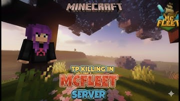 TP Killing in Mcfleet Server #gamerfleet #pvpmontage #minecraft