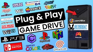 INSANE 5TB Plug & Play PC Gaming Game Drive | RetroBat PlayNite Launchbox w/ Over 60K Games!