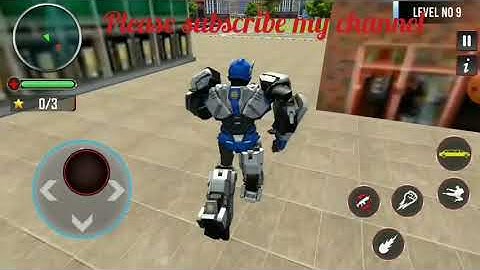 police limousine robot transform 2020 | Android Gameplay