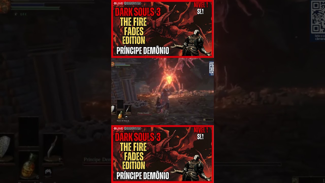 PRÍNCIPE DEMÔNIO - SL1 - CHEFE MUITO DIFICIL  - DARK SOULS 3 