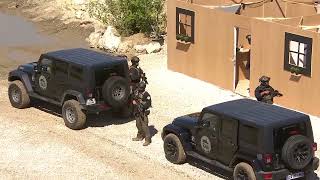 Eurosatory 2022 - Live Demonstration Of Raid Research, Istance, Intervention, Dissuasion