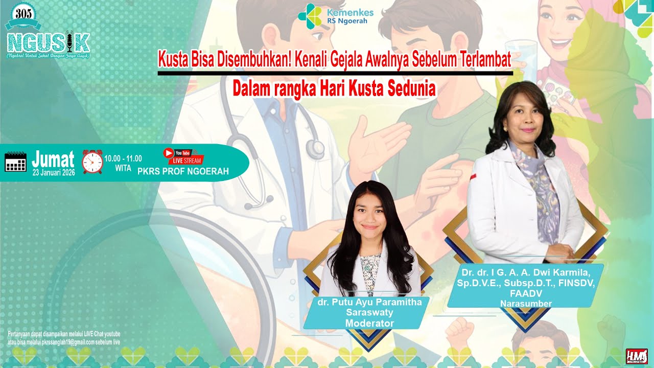 Kusta Bisa Disembuhkan! Kenali Gejala Awalnya Sebelum Terlambat