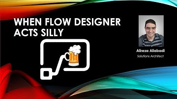 When Power Automate Flow designer doesn