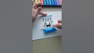 💖Happy New Year! #cute #slime #magic ziplock bag #art #2025 expectations #drawing