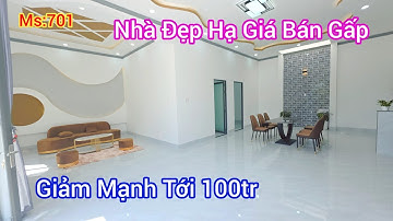 Hạ Giá 100tr Bán Gấp Căn Nhà Đẹp 3 Phòng Ngủ Gần Trường Cấp3 Nguyễn Chí Thanh | Nhà Đất Tây Ninh
