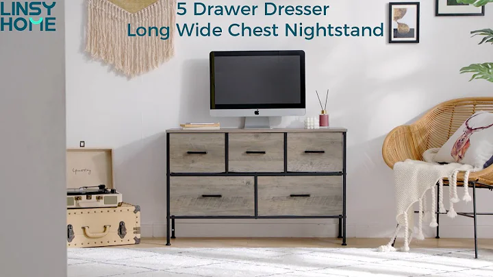 LINSY HOME 5 Drawers Dresser LS200E5 A