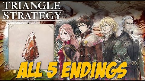 All Endings - Bad, Character & True Endings [Both Weddings] | Triangle Strategy