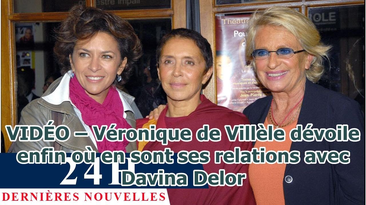 VIDÉO Véronique de Villèle dévoile enfin où en sont ses relations avec Davina Delor YouTube