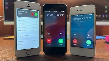 iPhone SE 2016 vs iPhone 5s 2013 vs iPhone 4s 2011 Normal & Vibration Incoming Calls Standing