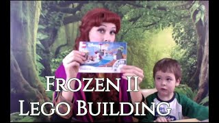 Frozen II Lego Building & Playtime with Anna