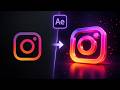 How To Create 3D Logo Animation in After Effects (2 Minutes 😳 No Plugins)