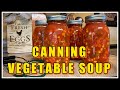 CANNING Vegetable Soup for BEGINNERS