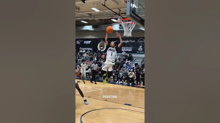Remember Romelo’s first in game dunk 🥲 #shorts #basketball #overtime #ote
