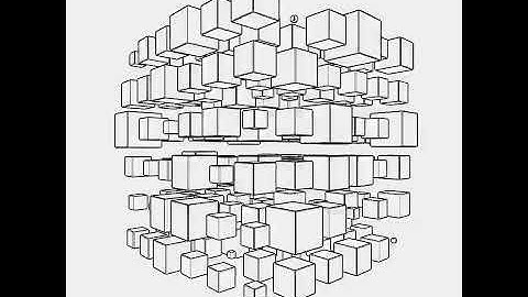Boxes. Draw by openFrameworks