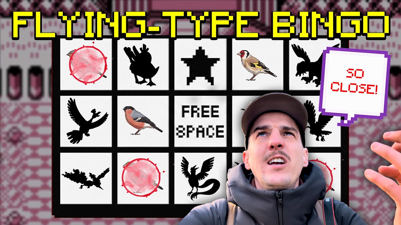 РЕАЛЬНЫЙ ПОКЕДЕКС: Бинго летающих покемонов