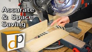 Learn how to make 3 simple upgrades and additions to your miter saw setup. These additions include zero clearance fence plates, a 