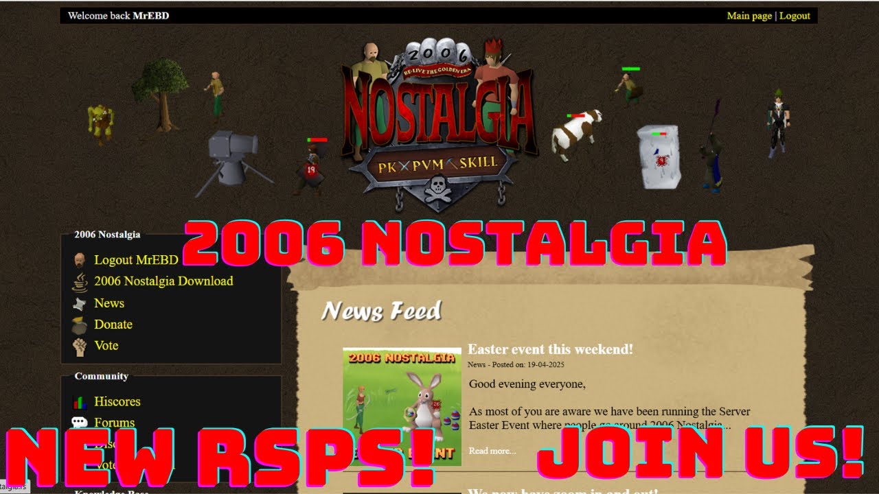 New RSPS Showcase!  [2006 Nostalgia]