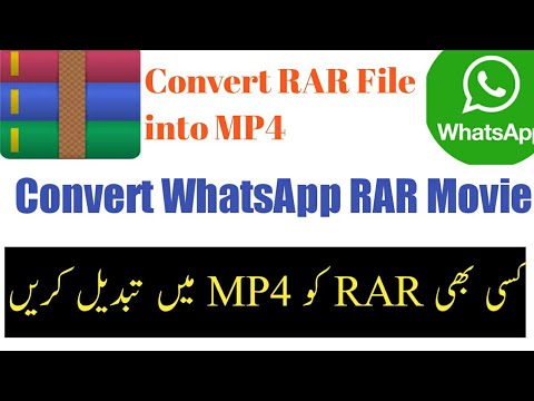 how to convert rar files into mp4 how to convert rar files into mp4