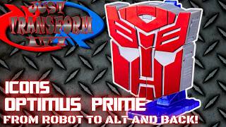 JUST TRANSFORM IT!: Transformers Icons Optimus Prime