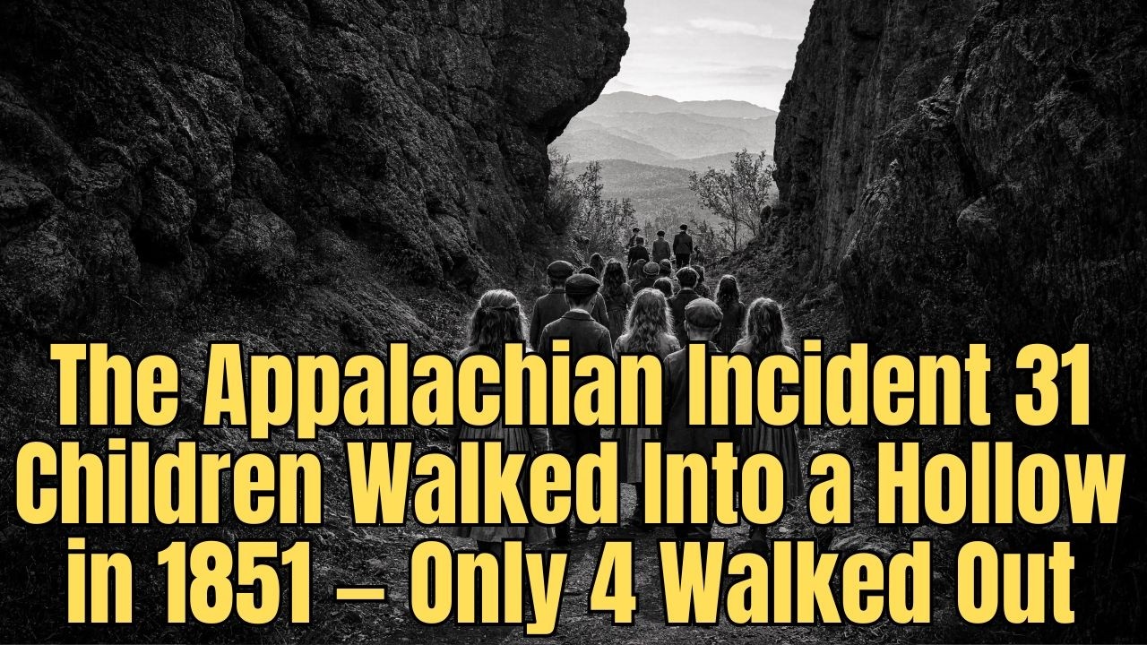 31 Children Entered an Appalachian Hollow in 1851 — Only 4 Emerged
