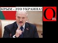 Крымский окоп Лукашенко. Почему таракан боится ехать на полуостров раздора?