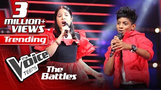 Video voorbeeld van "The Battles : Kyle Mario V Ishita Premnath | Un Poco Loco | The Voice Teen Sri Lanka"